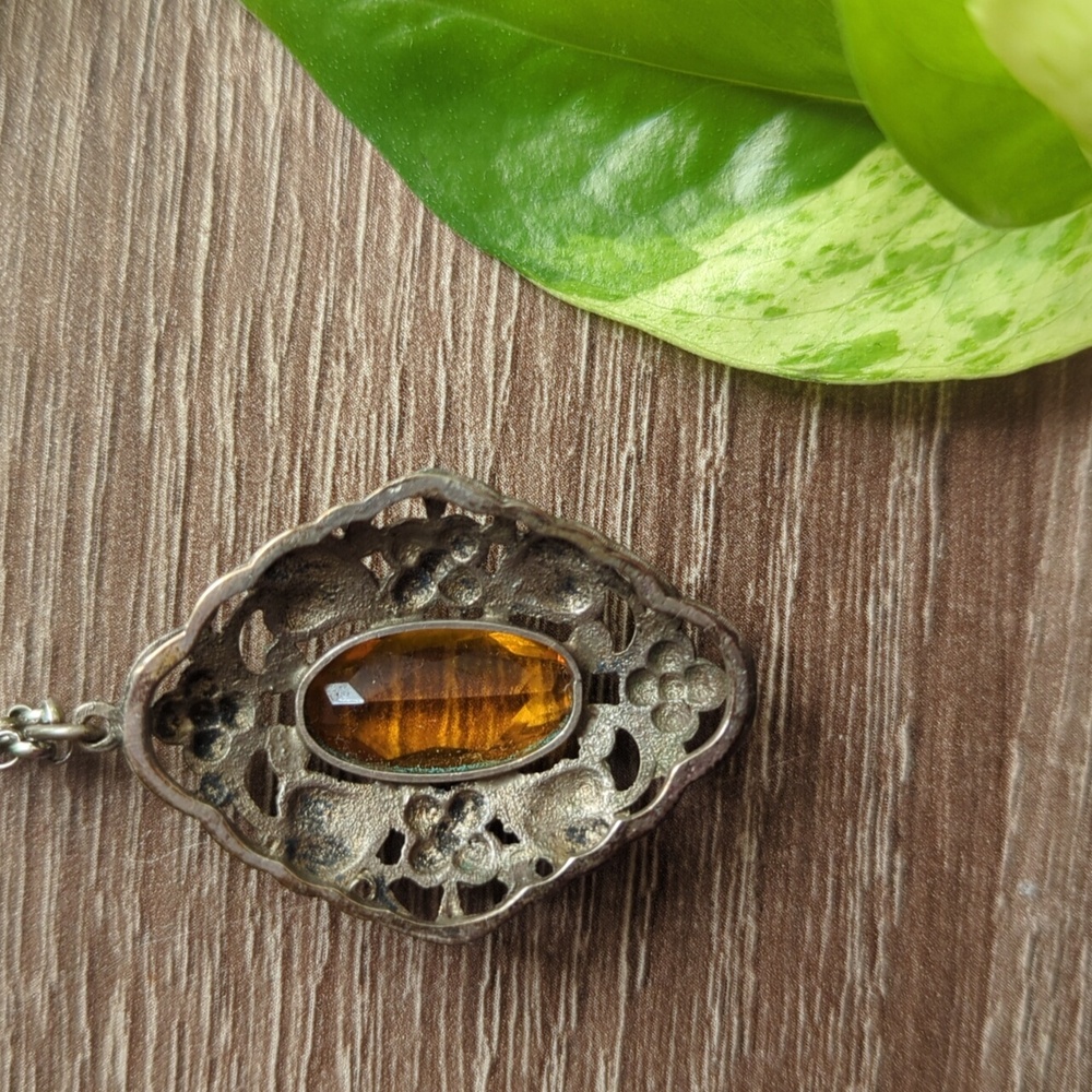 Vintage Art Deco Pendant - Picture 3 of 5